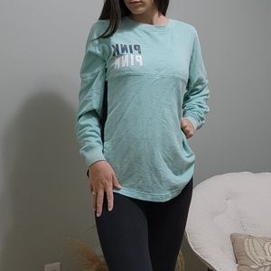 Victoria's Secret PINK blue sweater XS